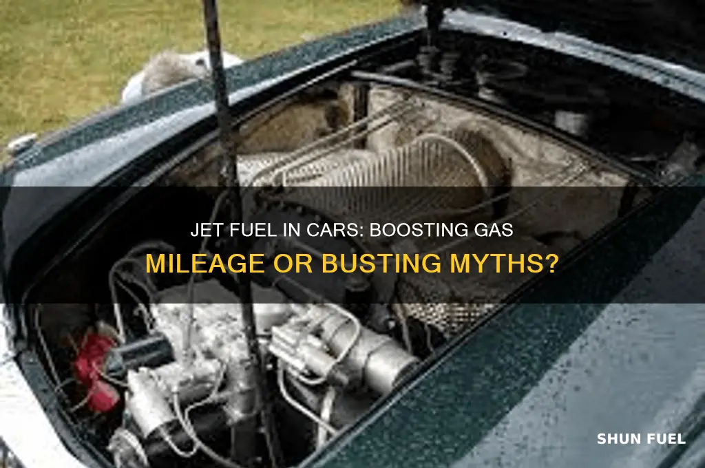 can you get better gas mileage with a jet fuel