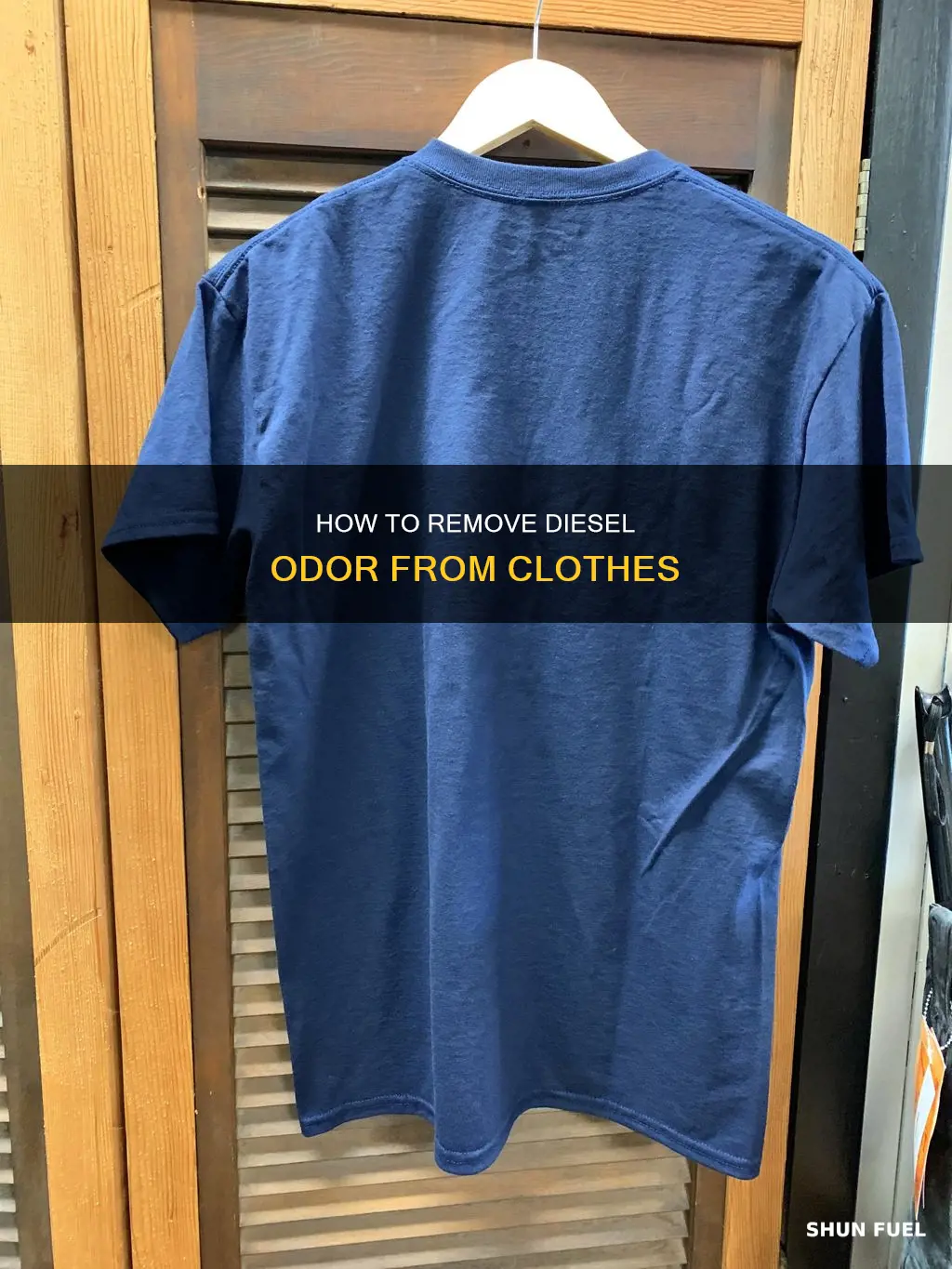 can you get diesel fuel smell out of clothes