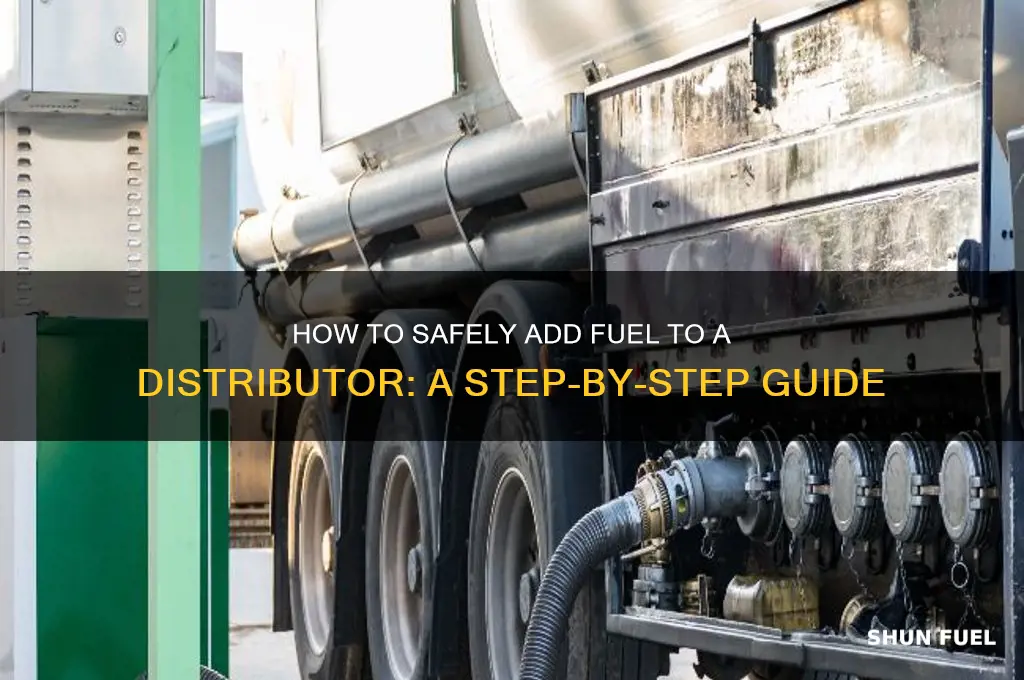 can you get fuel into a distributor
