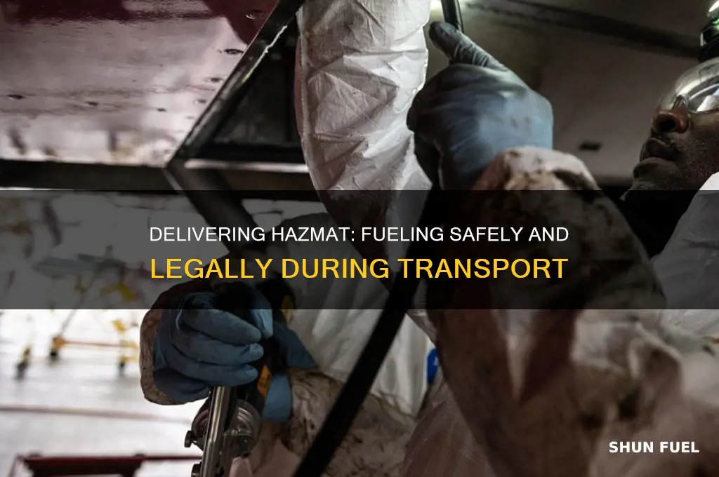 can you get fuel while delevering hazmat