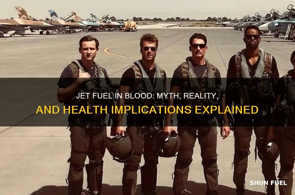 can you get jet fuel in your blood