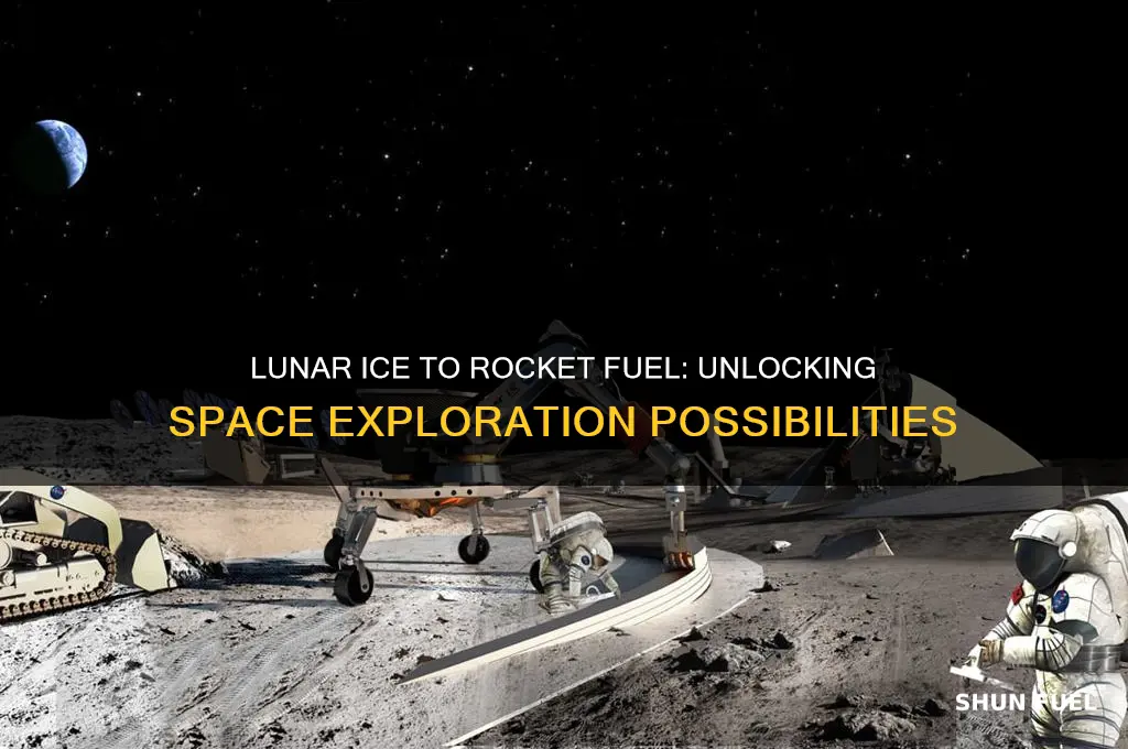 can you get rocket fuel from lunar ice