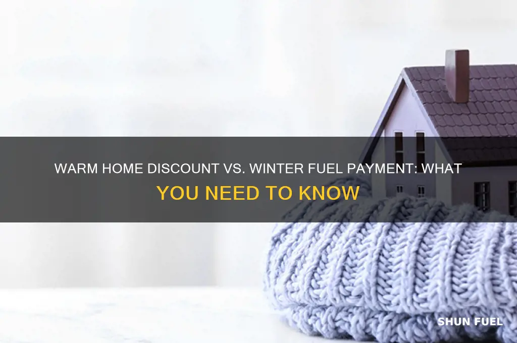 can you get warm home discount and winter fuel payment