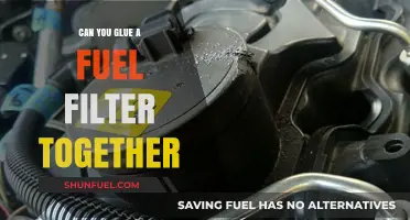 Fuel Filter Fixes: Gluing a Fuel Filter Together