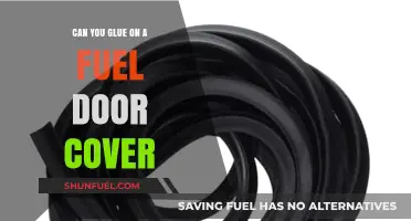 Can You Glue on a Fuel Door Cover? A DIY Guide