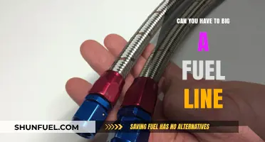 Is Your Fuel Line Too Large? Potential Risks and Solutions