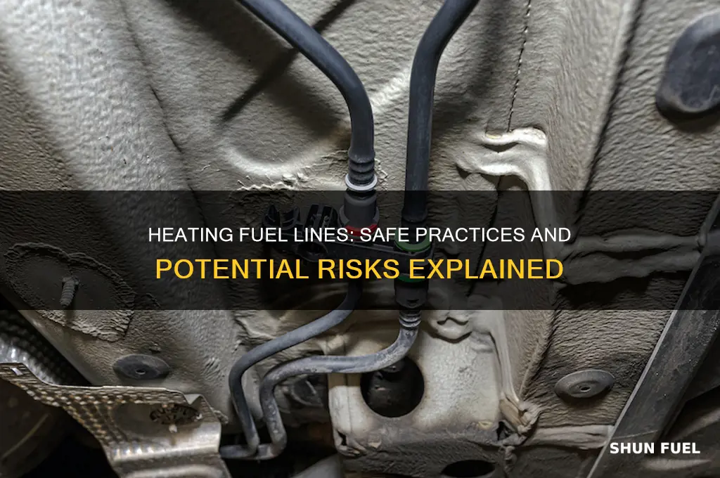 can you heat fuel lines
