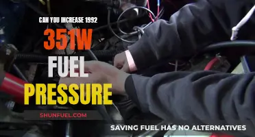 Increasing Fuel Pressure: Upgrading the 1992 351W Engine Performance