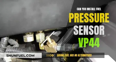 How to Install a Fuel Pressure Sensor VP44?