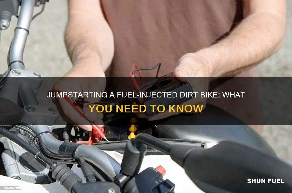 can you jumpstart a fuel injected dirt bike
