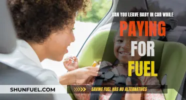 Leaving Baby in Car: Paying for Fuel
