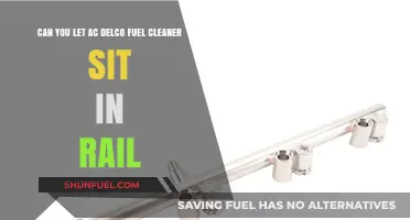 AC Delco Fuel Cleaner: Safe to Sit in Rail or Not?