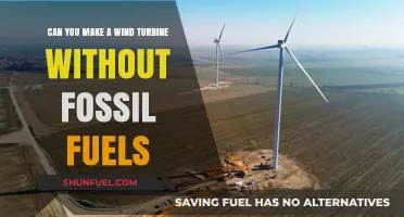 Wind Turbine Without Fossil Fuels: Is It Possible?