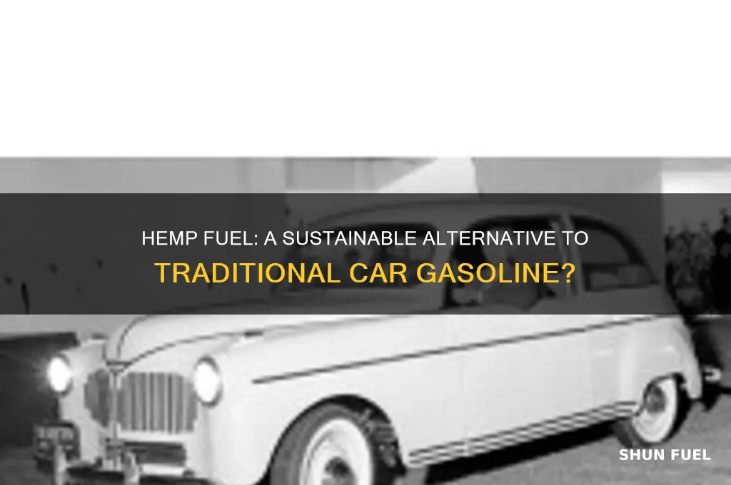 can you make car fuel with hemp