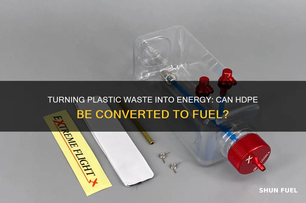 can you make fuel from hdpe