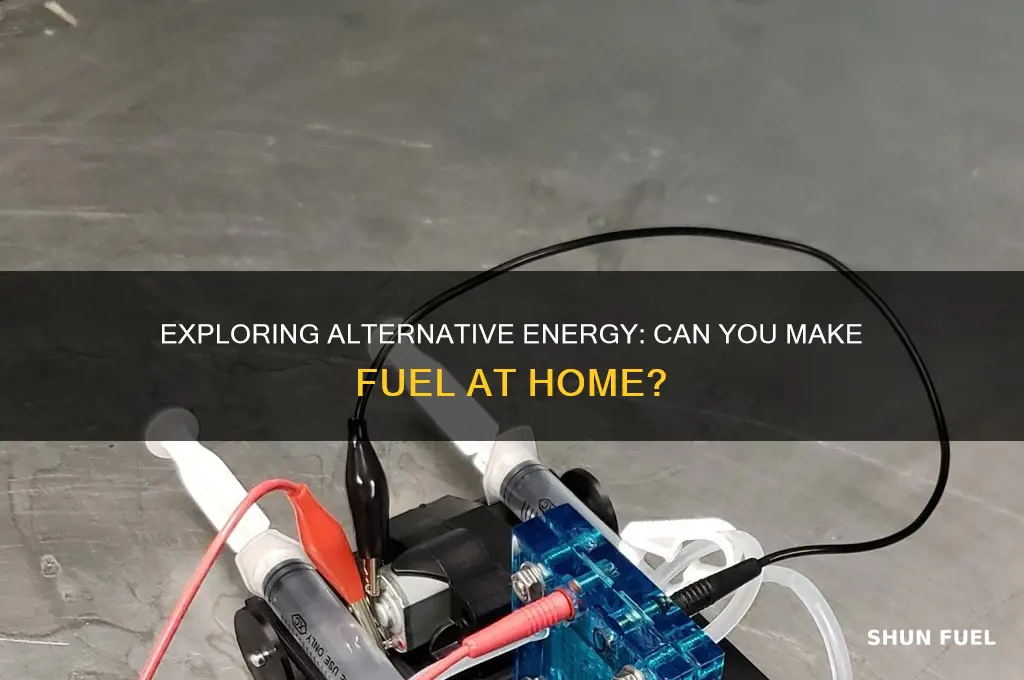 can you make fuel
