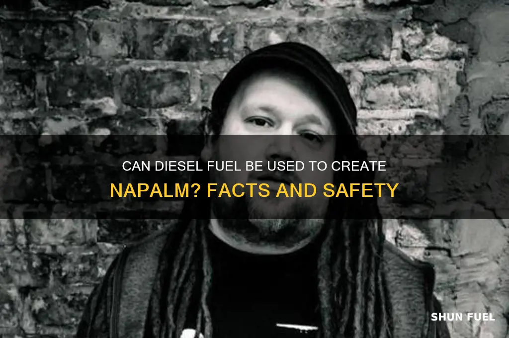 can you make napalm using diesel fuel