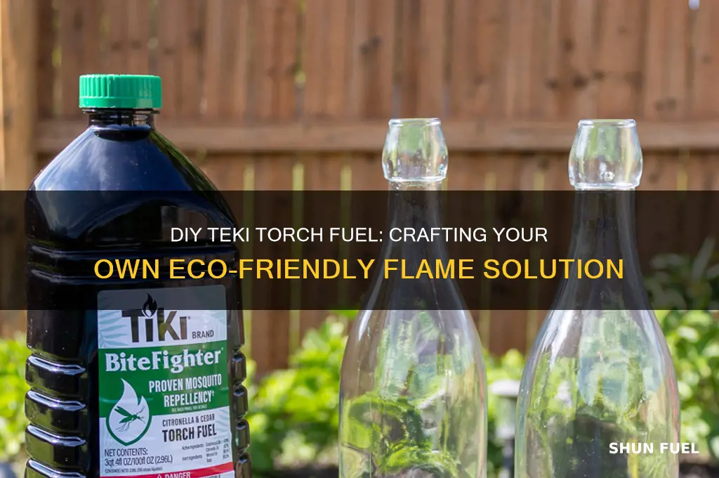 can you make own teki tourch fuel