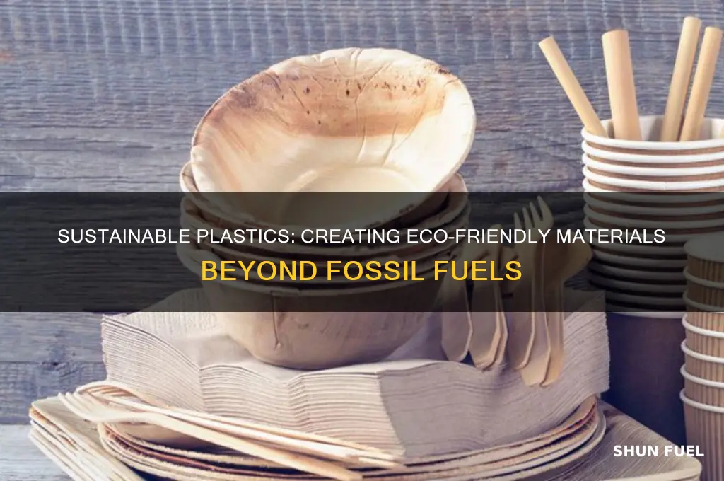 can you make plastic without fossil fuels