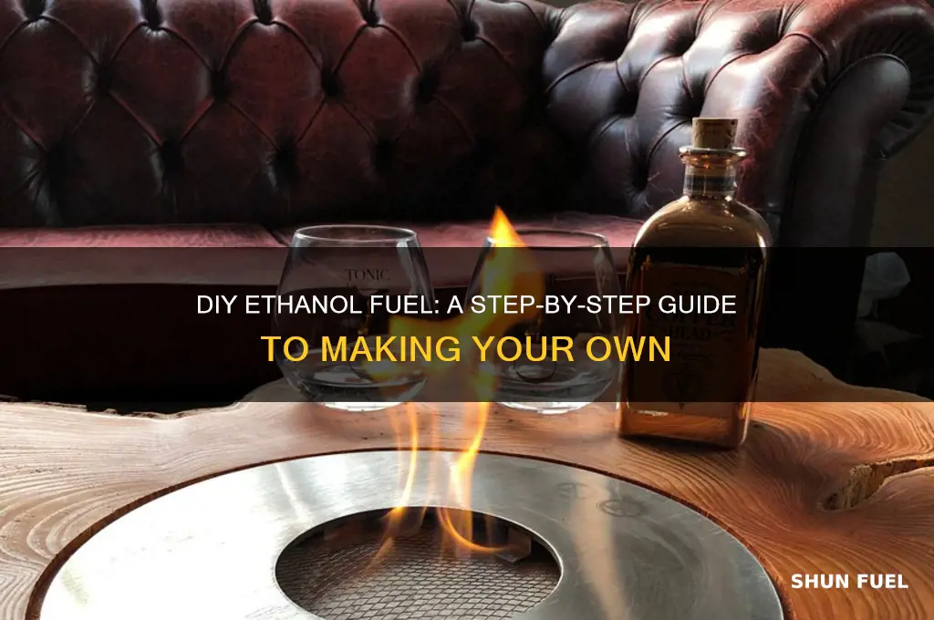 can you make your own ethanol fuel