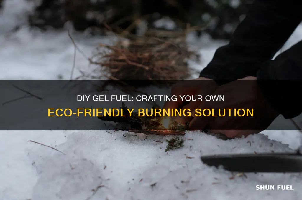can you make your own gel fuel