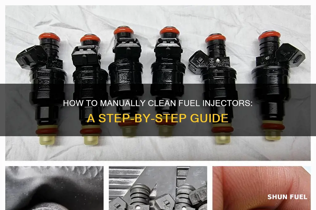 can you manually clean fuel injectors