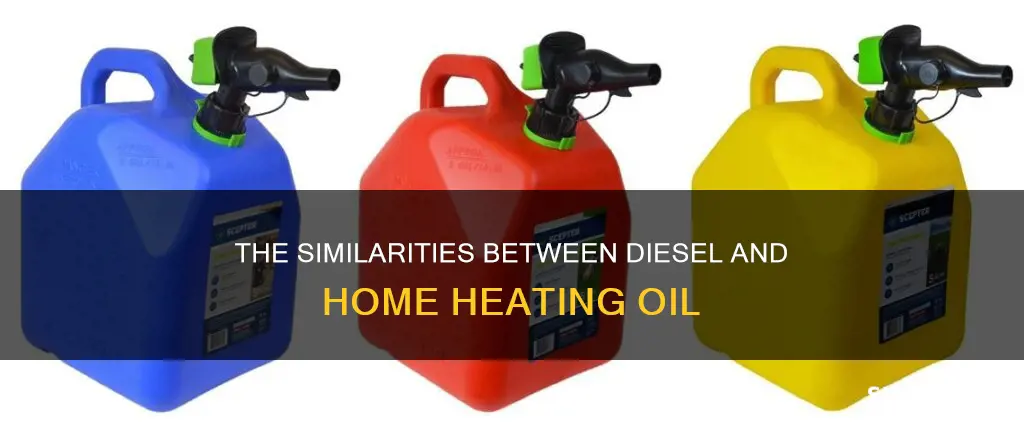 can you mix diesel fuel with home heating oil