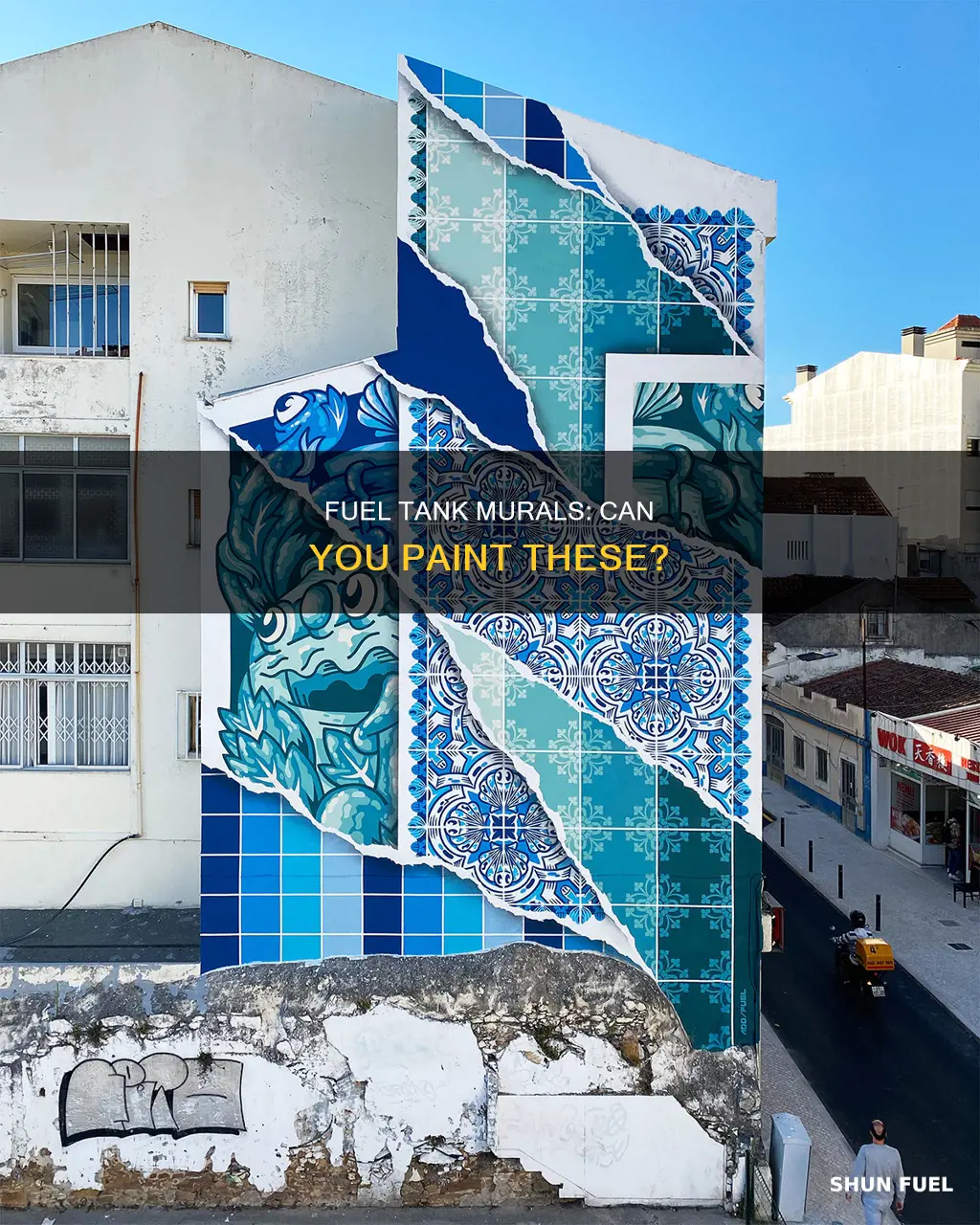 can you paint a mural on an fuel tank