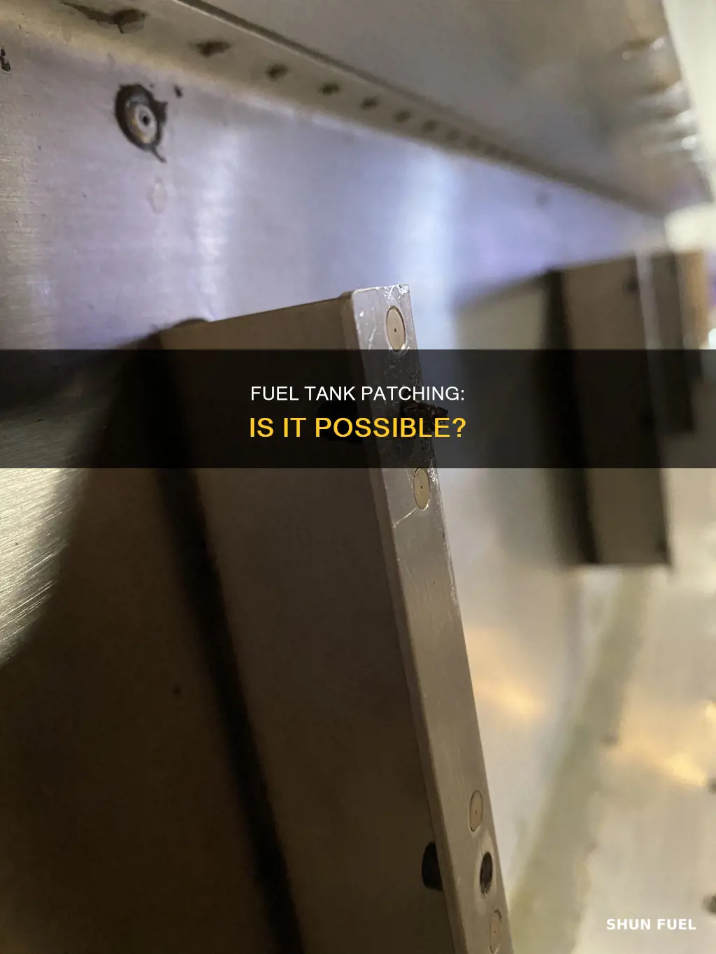 can you patch a fuel tank