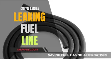 How to Patch a Leaking Fuel Line?