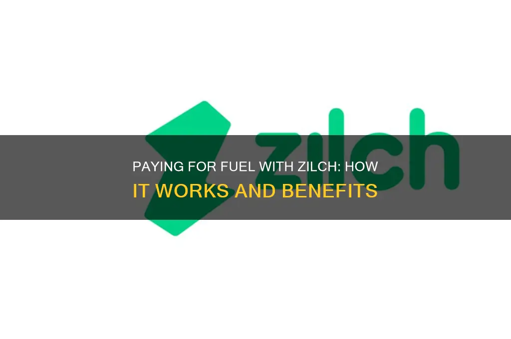 can you pay for fuel with zilch