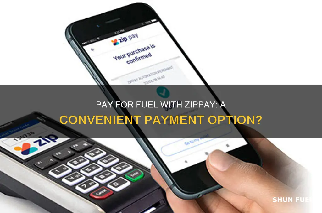 can you pay for fuel with zippay