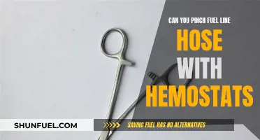 Can You Pinch Fuel Line Hose with Hemostats? A Guide