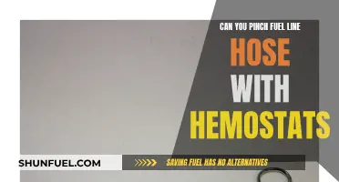 Pinching Fuel Line Hose With Hemostats: Safe or Not?