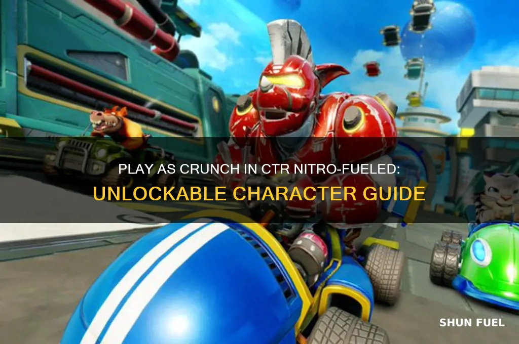 can you play as crunch in ctr nitro fueled