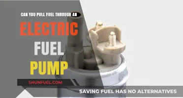 Can Electric Fuel Pumps Pull Fuel? A Comprehensive Guide