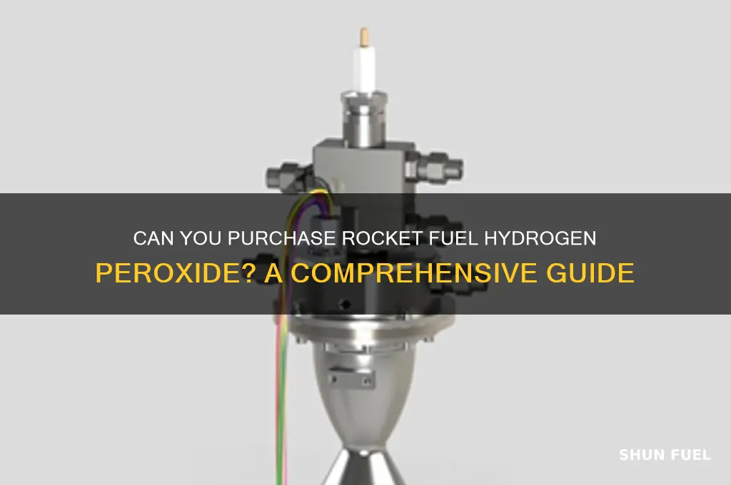 can you purchaserocket fuel hydrogen peroxide