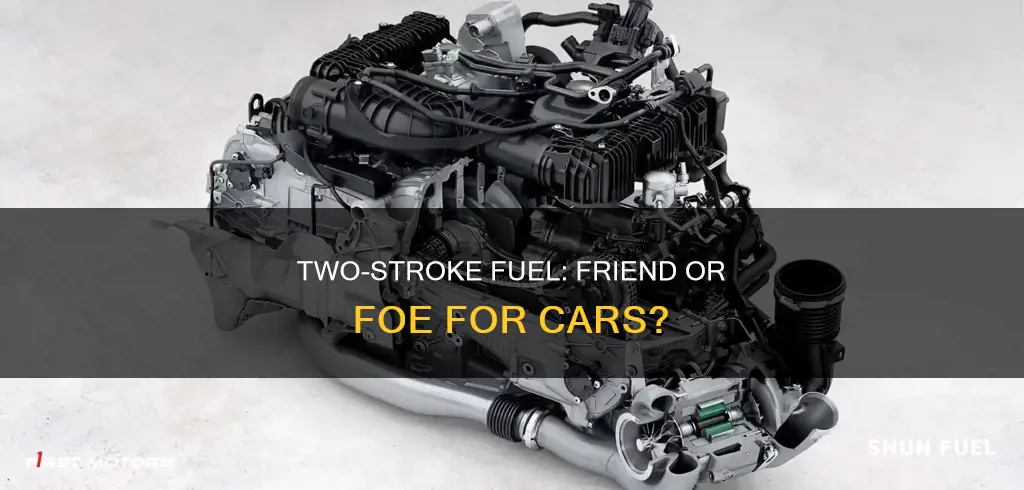 can you put 2 stroke fuel in a car