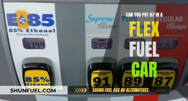 Flex Fuel Car: Can You Safely Use 87 Octane Gas?