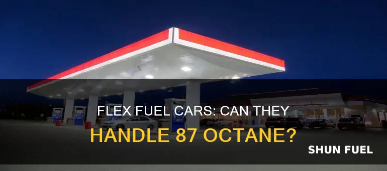 can you put 87 in a flex fuel car