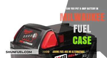 Milwaukee Fuel Case Compatibility: Can a 9 Amp Battery Fit?