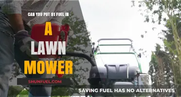 Using 91 Octane Fuel in Lawn Mowers: Safe or Risky?