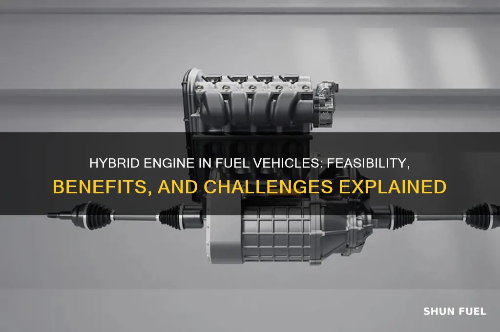 can you put a hybrid engine in a fuel vehicle