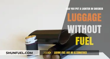 Traveling with Lighters: Can You Pack Empty Ones in Checked Luggage?