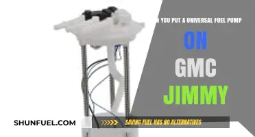Universal Fuel Pump Compatibility with GMC Jimmy: What You Need to Know