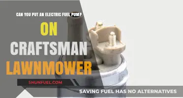 Upgrading Your Craftsman Lawnmower: Electric Fuel Pump Installation Guide