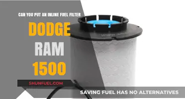 Fuel Filter Installation in Dodge Ram 1500: Is It Possible?