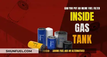 Fuel Filter Placement: Inside Gas Tank?