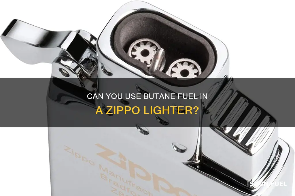 can you put butane fuel in a zippo