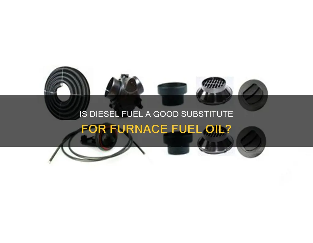 can you put diesel fuel in a fuel oil furnace